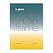 Price comparison product image Kenro Clip Frame A2 / 59.4x42cm with Acrylic Front for Posters, Certificates, Drawings & Illustrations. Contemporary Poster Frame with Metal Clips - KCF011
