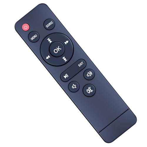 Replacement Remote for TMY, PANSEBA, NISOO, DR.J, and AuKing Projectors