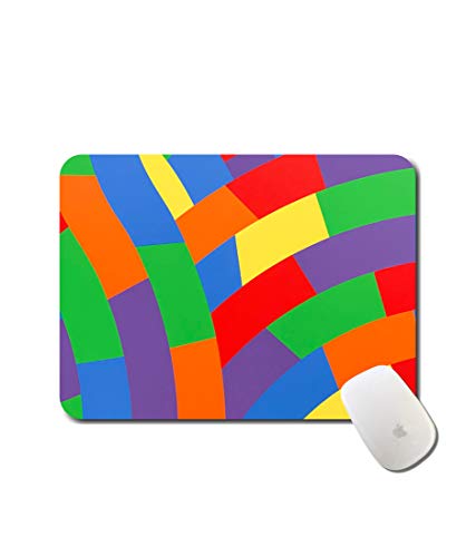 Image of WHATS YOUR KICK Abstract Pattern | Floral | Pattern | Rangoli | Printed Mouse Pad /Designer Waterproof Coating Gaming Mouse Pad for Computer /Laptop (Multi3)