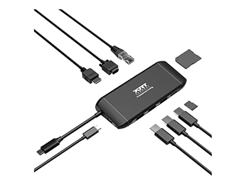 Port Designs 901913 Interface Hub USB 2.0 Type-C 5000 Mbit/s Black