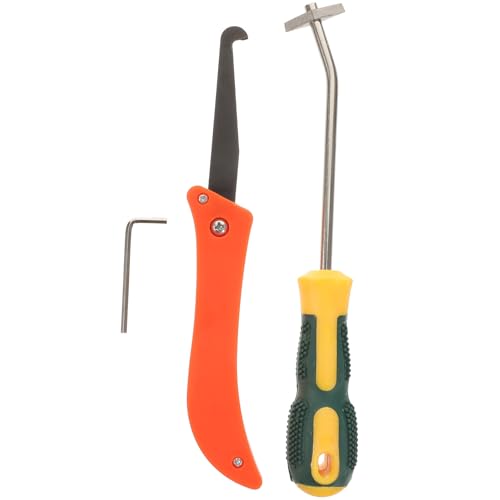 HOLIDYOYO 2 Piezas Kit de Herramientas para Eliminar Juntas de Baldosas Acero Tungsteno Duradero Cuchillas Precisas para Limpieza Detallada Esquinas y Grietas Colores