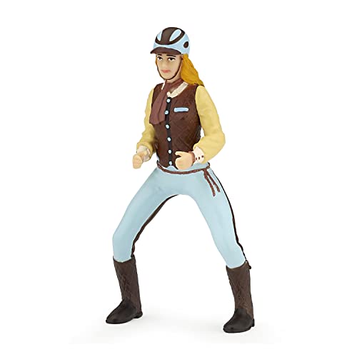 PAPO -Handbemalt - Figuren -Pferd, Fohlen und Ponys -Reiterin Fashion...