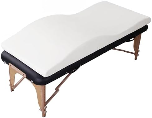 HOMBYS Colchão ergonômico para cama de massagem de espuma curvilí...