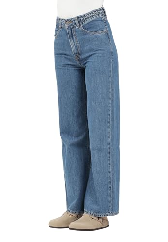 Levi's Ribcage WL Braided Jeans, Big Yikes, 27W / 30L Mujeres