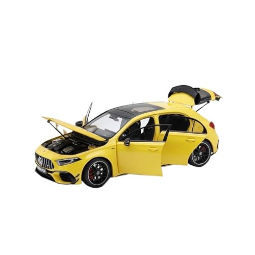 Simulation Entièrement Ouvert Mercedes-Benz A45 S 1/18, voiture miniature en alliage