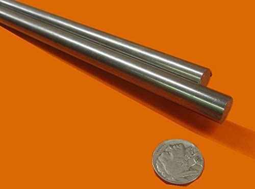 1018 Carbon Steel Round Rod .500" Diameter x 6 Foot Length 2 Units 12 Feet Total