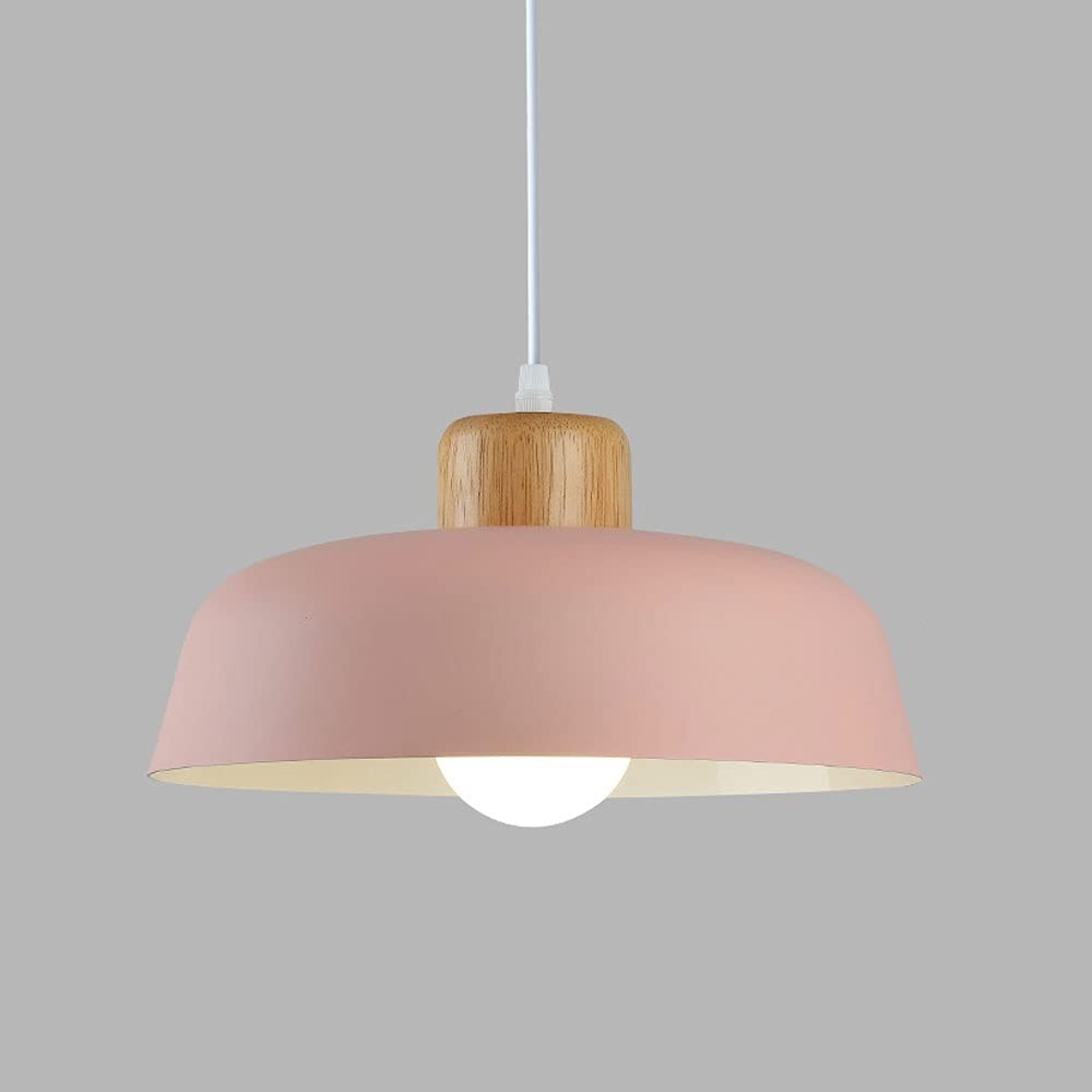 Lampes de suspension de plafond en dôme en bois Siet pour de séjour