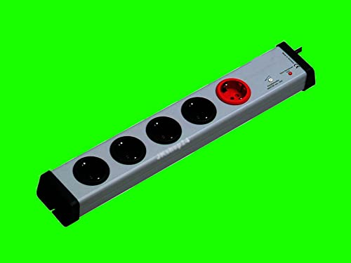Master-Slave 5-Fach-Steckdosenleiste | Mehrfachsteckdosen-Leiste mit MasterSlave-Funktion + 3m-Zuleitung | max. 250 V / 3.600 W | 0211x00052303