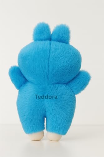 Image of Cute face Doll Soft Toy for Girls Boys Kids,Sky Blue,Cute Character Plush Stuffed Baby Teddy Gift Birthday, 25 cm