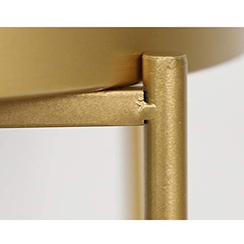 Nie dotyczy Stół metalowy Ruchomy stół do przechowywania Herbata Owoce Przekąski Talerz serwisowy Taca Łóżko Pokój dzienny Sofa boczna Double the comfort