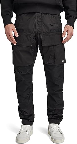 G-STAR Raw Men's Combat Cargo Trainers, Dark Black,36W