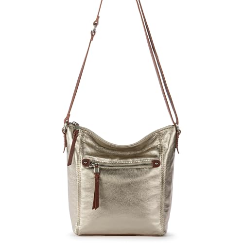 Image of The Sak Ashland Crossbody Purse - Women's Leather Handbag For Everyday & Travel - Cross Body With Adjustable Shoulder Strap
