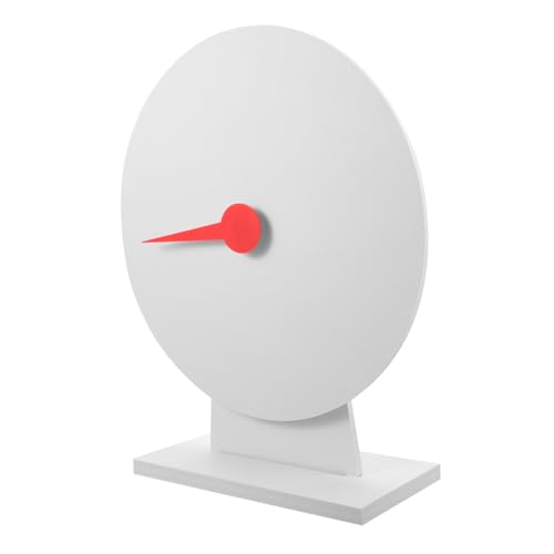 KONTONTY Tabletop Prize Wheel Game Rotating Fortune Prize Wheel for Parties and Celebrations