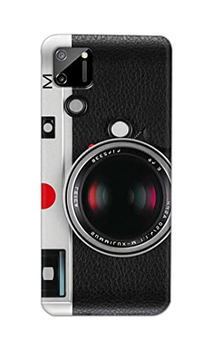 Image of Printed Hard Back Cover Case for Realme C11 2020 Back Cover (Vintage Camera) -1302