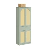 SoBuy Armario Ropero, Compacto 70x34x180 cm para Dormitorio y Entrada