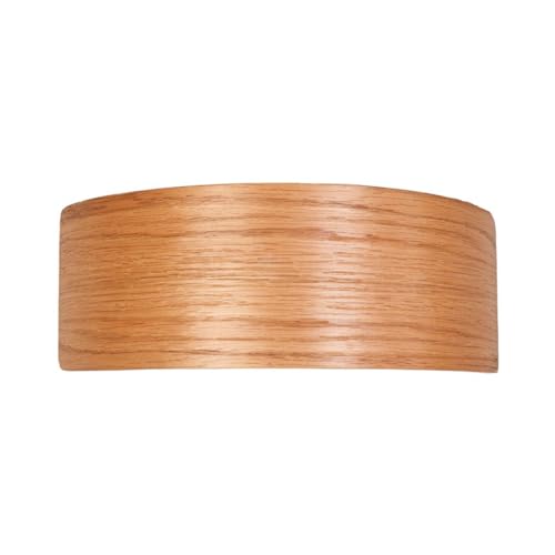 Lindby LED Holz Wandlampe 23 cm, Wandleuchte innen Uplight and Downlight Innenleuchte Wand 6W Wohnzimmer Esszimmer Flur