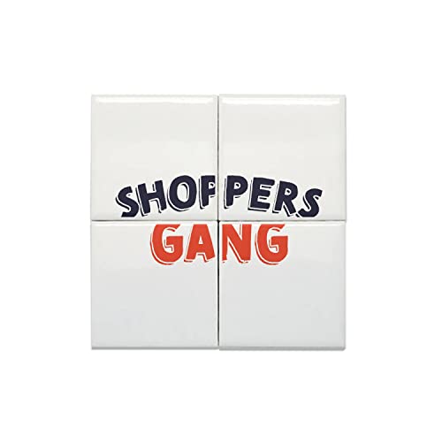 Carreaux céramique décoratif Shoppers Gang pour personnaliser un dressing
