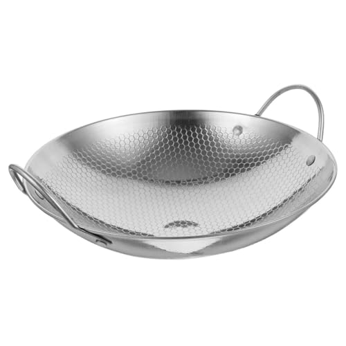 Wok de acero inoxidable Ipetboom con asas dobles miniatura 1