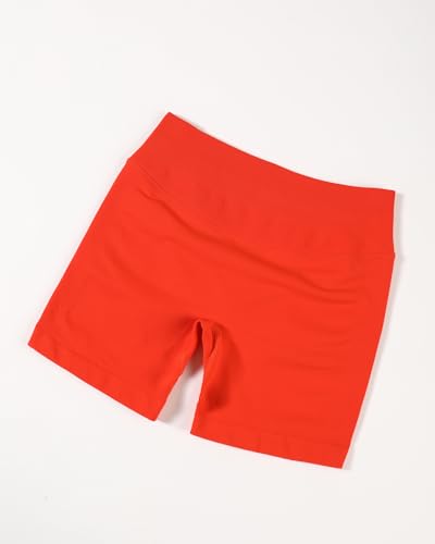 Image of AUROLA Influence Workout Shorts for Women,2.5 3.5 4.5 5.5 6.5 No Roll Up Squat Proof Scrunch Seamless Compression Gym Short