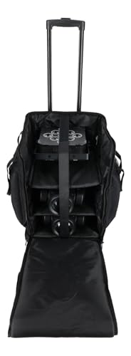 Image of Rockville Rolling Travel Bag+Wheels & Handle 4 Large Lights (RLB50)