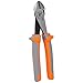 Klein Tools 2288RINS 1000V Insulated Diagonal Cutter Pliers, Made in USA, High Leverage Design, Induction Hardened Knives, 8-Inch