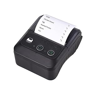 N/A Draagbare label Printer Draadloze 2 inch Bluetooth Thermal Printer Label Maker for Android IOS