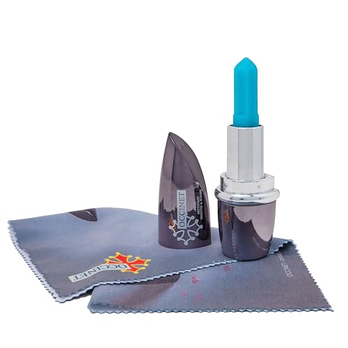 OCCINET Kit Stick Limpiador de Gafas con Gamuza de Microfibra - Limpia Gafas, Lentes, Cámaras - Desengrasante, Práctico, Antivaho - Seguro para Todas Las Pantallas Gafas