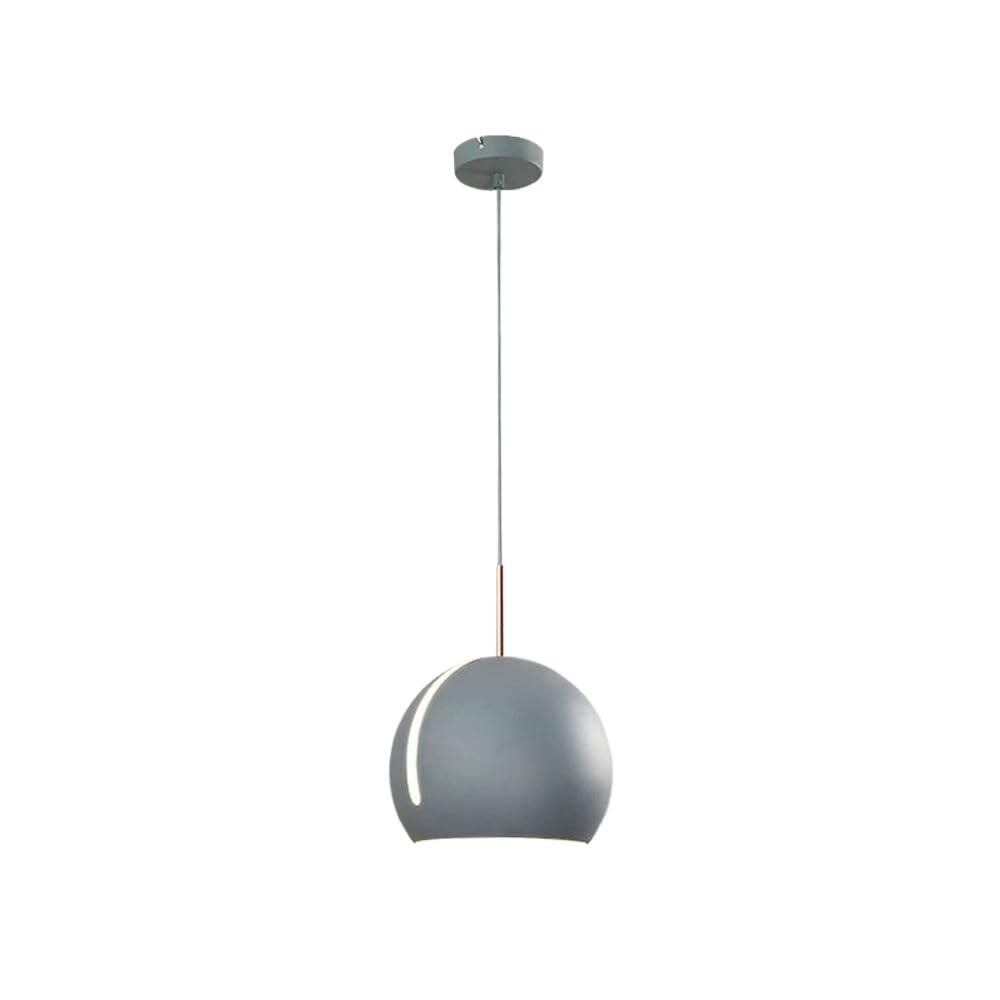 Lampe suspendue globe HJZZQH en métal réglable pour cuisine et bar - 7