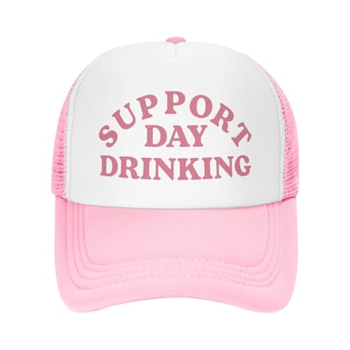 Image of Funny Trucker Hats for Women Hot Pink Funny Gag Baseball Cap for Girls Women Men Hat