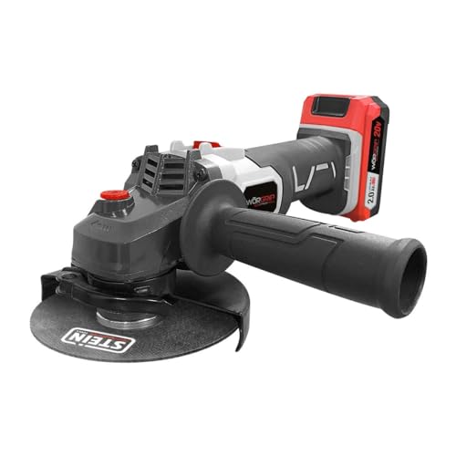 AMOLADORA 115mm. WORGRIP 20V. 1 BAT 2 Ah
