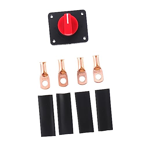 Holibanna 1Set Battery Disconnect Switch for Easy Installation Isolator Lightweight Cut Off Power for Vehicle Storage and Repair