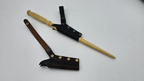 Small Leather Wand Holster Sheath with Snap4