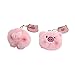 Peluche Mini-Porc Head Head Heartoon Animal pour Enfants Pendentif Broche Baby Peluche Animaux Porte-clés Jouet