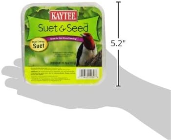 Miniatura 4 de Kaytee Suet & Seed - Suet de alta energía 11.75 onzas