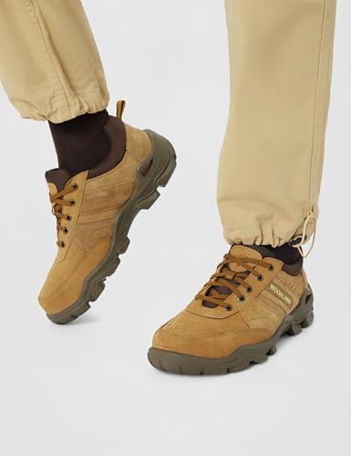 Image of Woodland Men's Leather Sneaker