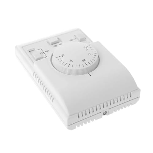 GeRnie AC 220V 室内機械式サーモスタット制御スイッチ エアコンファンコイル温度コントローラー A6HB