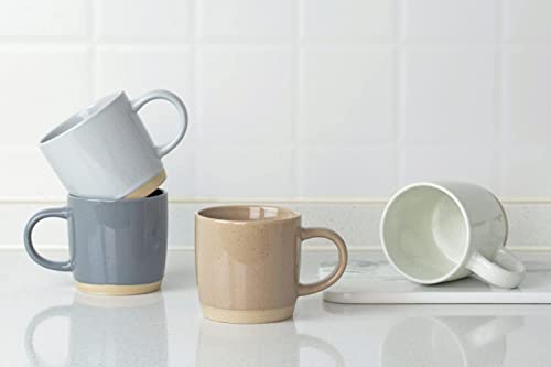 Famiware Milkyway Coffee Mugs, 12 Oz Coffee Mug Set For 4, Tea Cups With Handle For Coffee, Tea, Cocoa, Milk, Multi-Color #TOP1