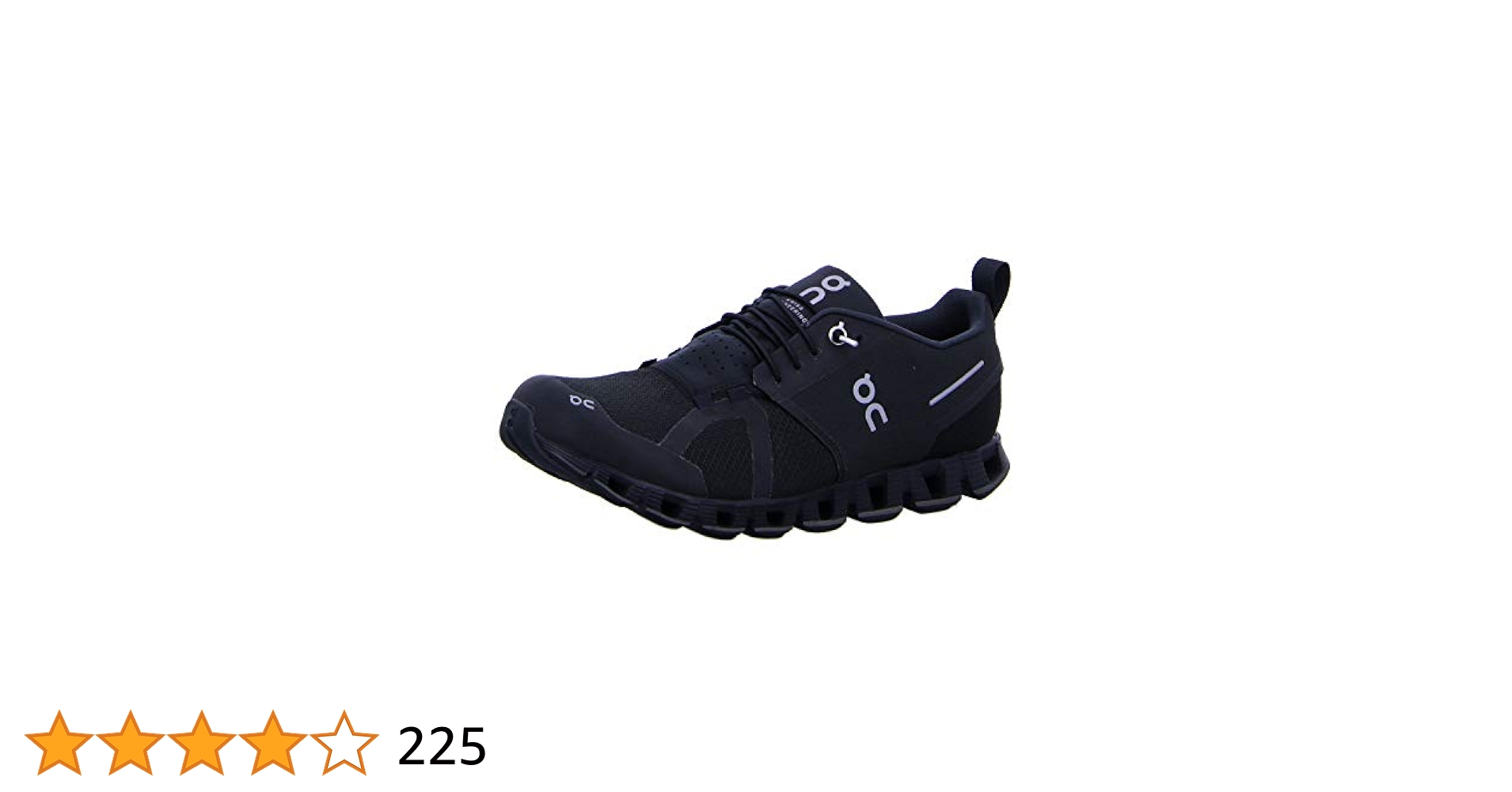 梅沢和木　BLACK OMEN and CloudSB On Running Men's Low Sneaker Hiking Shoes, 11 AU, Black
