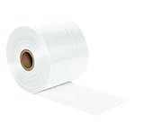 Aviditi Poly Tubing Roll, 12' x 1450', 3 Mil, Clear - for Custom Sized Poly Bags