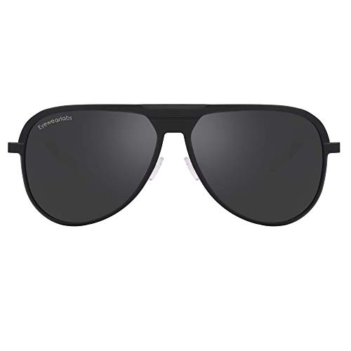 Eyewearlabs Men's Black Sunglasses54 (CGuztagBlackC1EL1018M) Amazon