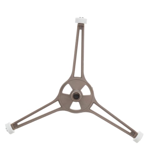 WEKADRIN Anillo Giratorio Triple Brazo Soporte Microondas Repuesto Bandeja Plato Base Rotatoria Plástico Resistente Fácil Instalación
