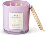 AROMART 3 Wick Large Scented Candles 22 Oz,Lavender Aromatherapy Candles for Home Scented, Soy Candl