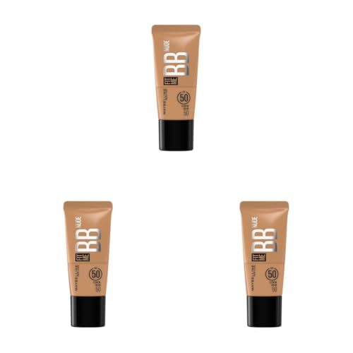 Image of Maybelline New York Fit Me BB Nude Glow BB Cream, 50 (Pack of 3)