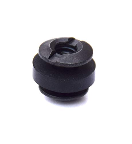Black Chicago Screws, 48 Sets - For Diy Kydex And Leather Gun Holsters/Clips And Knife Sheaths, 1/4 Inch, Includes Phillips Truss Heads + Open Slotted Fasteners + Rubber Washers/Spacers #TOP3
