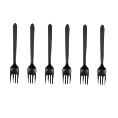 Cabilock 100 Pcs Silverware Set Forks Spoons Individually Wrapped Dinner Forks for Lunch Box Utensils