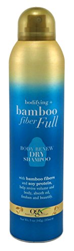 Ogx Shampoo Dry Bamboo Fiber Full 5 Ounce (235ml) (2 Pack)