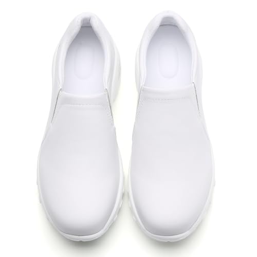 Image of Women's Nursing Shoes Slip On Lightweight Slip Resistant Comfort Non Slip Waterproof Food Service Work Shoes