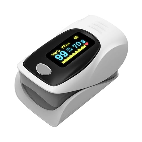 Fingertip Pulse Oximeter Finger SpO2 Blood Oxygen Saturation Moni...