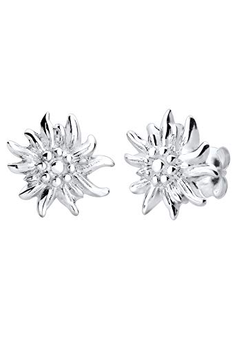 Preisvergleich Produktbild Elli Ohrringe Damen Ohrstecker Edelweiss in 925 Sterling Silber