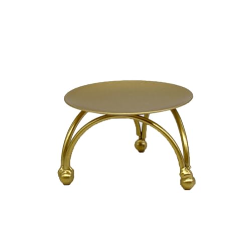 HOOTNEE Iron Candle Holder Geometric Candle Holder Wrought Iron Candlestick Golden Candlestick Table Decoration
